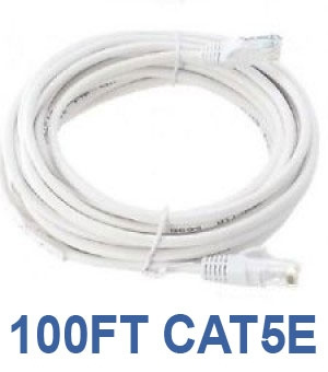 100ft CAT5e Network Cable